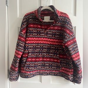 American Eagle fleece quarter-zip